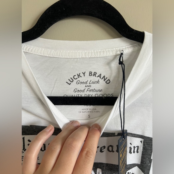 Ladies Lucky Brand California T-Shirt - Picture 2 of 3